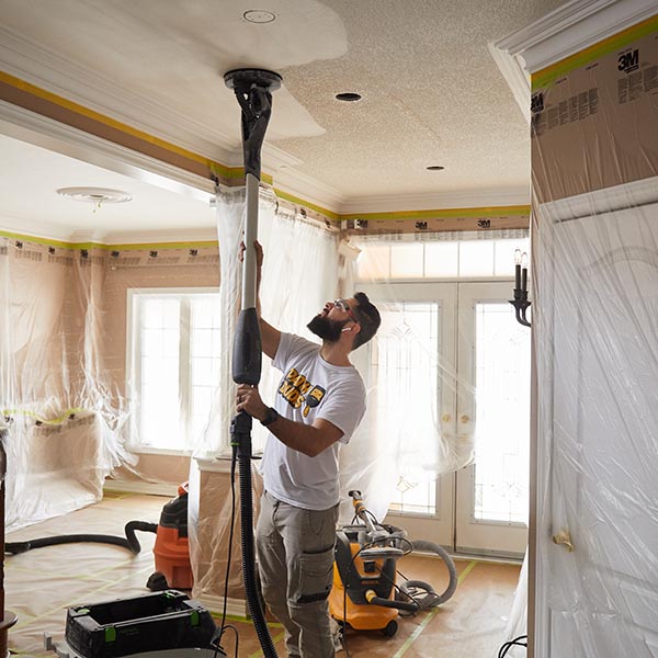 Stucco Popcorn Ceiling Removal Maple